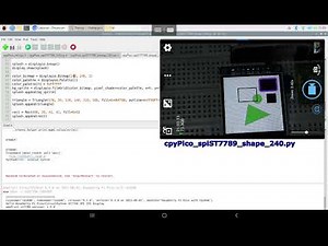 ST7789 SPI (2" 240x320/1.54" 240x240) IPS RGB Display, on Raspberry Pi Pico/CircuitPython