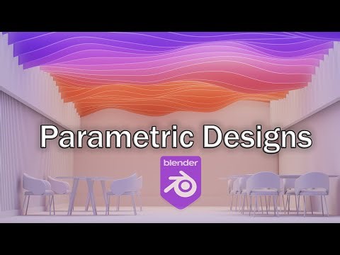 Parametric Designs in Blender