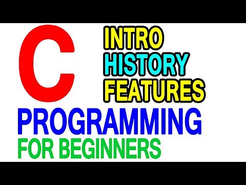 Introduction to C Programming Language and its History | Video Tutorial