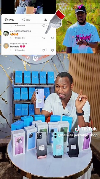 #videoviral #fyp #honor #phone #halwarporableshop @Halwar Portable Dakar