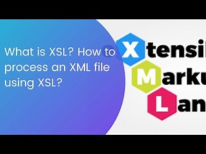 Processing XML Data with XSL | What is XSL?