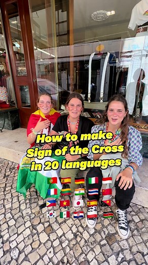 Sign of Cross in 20 Languages! Celebrating Catholic Faith Worldwide