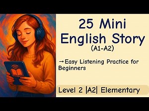 25 Short English Story | Easy Listening Practice for Beginners