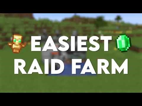 MINECRAFT | EASY RAID FARM TUTORIAL 1.21.11 [Java & Bedrock]