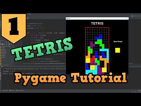 Pygame Tutorial - Creating Tetris
