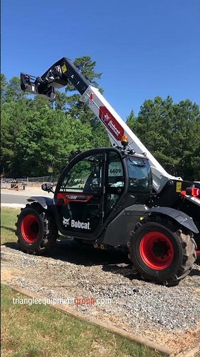 Bobcat TL619 telehandler: Reach, stack, backfill, push.