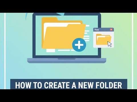 How to create a new folder in Laptop or Desktop