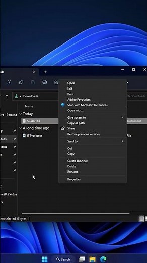 How to Create Shortcut on Desktop Windows 11