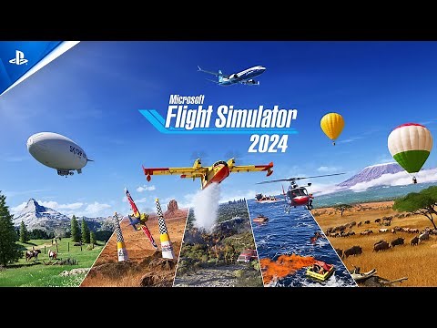 Microsoft Flight Simulator 2024 - Announce Trailer | PS5 Games