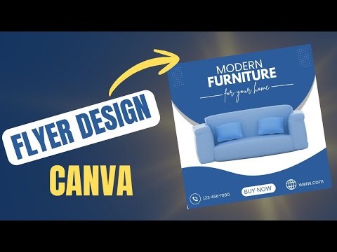 Flyer Design Tutorial for Beginners | Canva Flyer Design Step by Step