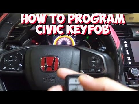 HOW TO PROGRAM CIVIC KEYFOB