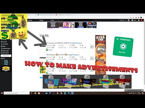 How to create ads for your group AND Activate them! [Roblox]
