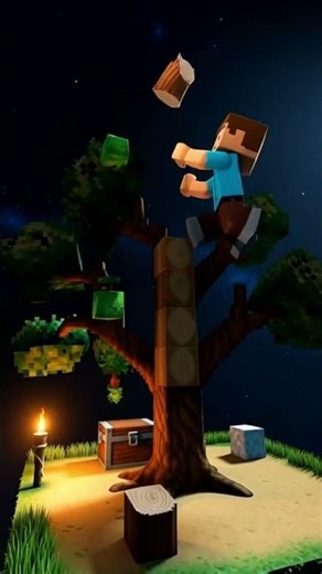 Minecraft Skyblock Survival - The Floating Island Journey | Blocky Bob Series #minecraft #gaming
