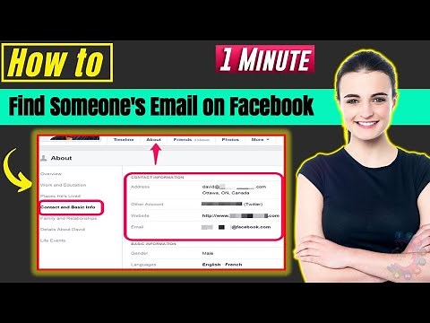 How to Find Someone's Email on Facebook 2025