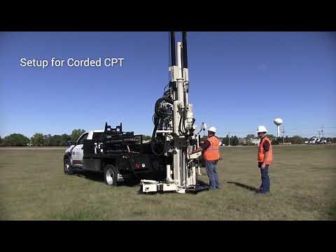 Geoprobe® 3100GT Geotechnical Drill Rig - Cone Penetration Testing (CPT)