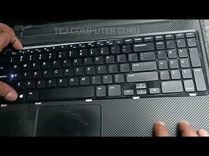 How to Replace the Keyboard on Dell Inspiron 15 Series Laptop.