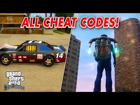 ALL Cheat Codes In GTA San Andreas! (Working GTA San Andreas Remastered Cheat Codes Guide)