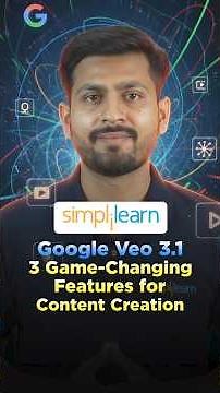 Google Veo 3 :3 Game‑Changing Features You Must See! #shorts #simplilearn