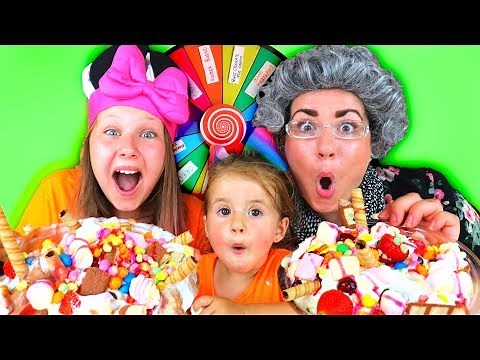 Mystery Wheel of ICE CREAM Switch Up Challenge!!