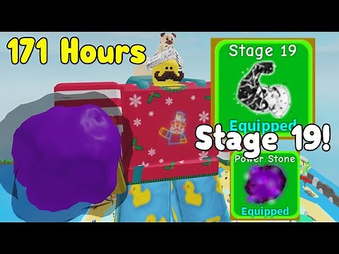 I Finally Unlocked Stage 19 After 171 Hours! - Lifting Simulator Roblox