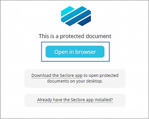 How To Open a Seclore-Protected File