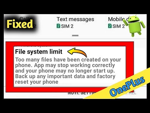 How to Fix Android File System Limit Without Factory Reset Problem Solved