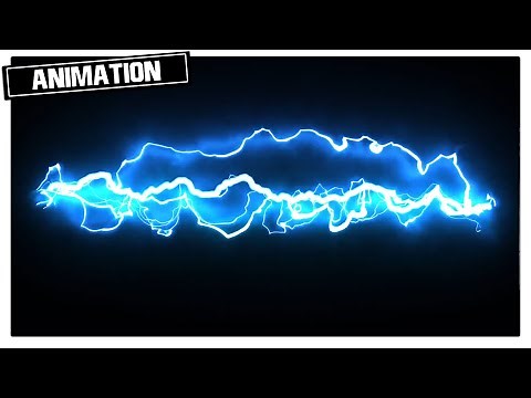 ELECTRICITY ARC ANIME | LIGHTNING BOLT | MOTION BACKGROUND SKIN | FREE STOCK ANIMATION OVERLAY [CCM]