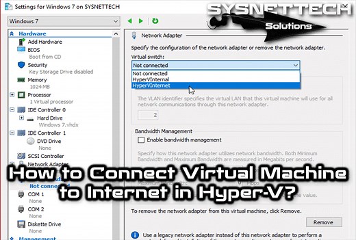 How to Connect a VM to the Internet in Hyper-V | Apply Now!