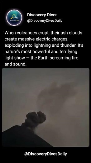 Volcanic Thunder — When Earth Screams Lightning