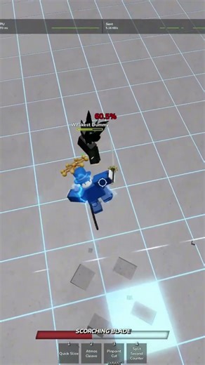 Atomic Samurai Combo | The Strongest Battlegrounds