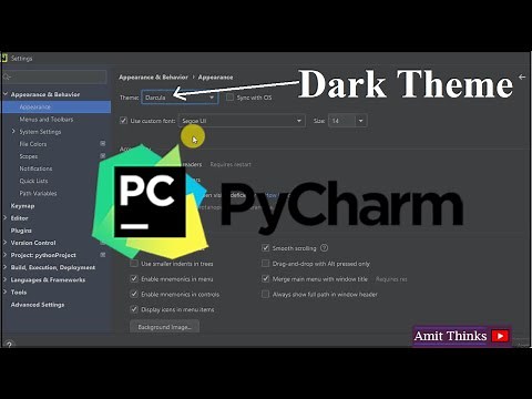 How to Set Dark Theme on PyCharm IDE | 2021