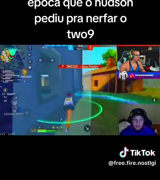 o dia que o Hudson pediu pra nerfar o two9 #two9 #hudsonamorim1 #freefire #freefirethofficial #freefire_lover