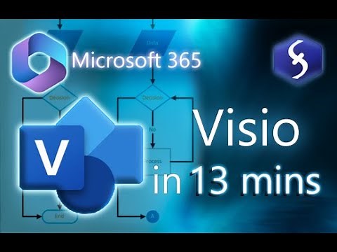 Microsoft Visio - Tutorial for Beginners in 13 MINUTES! [ FULL GUIDE ]