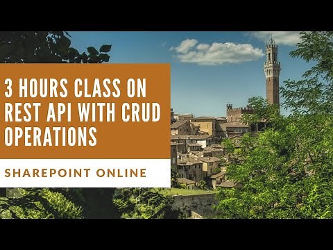 Complete CRUD operations using REST API in SharePoint Online