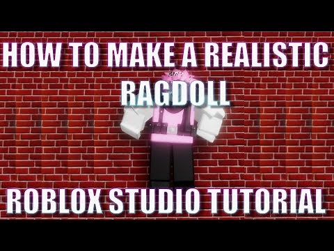 [UPDATED] How to Make a REALISTIC RAGDOLL - Roblox Studio Tutorial