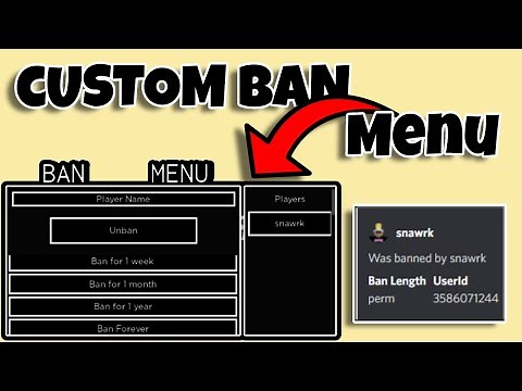 Easy Timed Ban Panel With Discord Webhooks | Roblox Studio