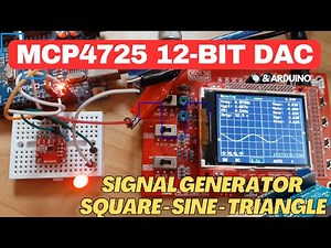How to Use MCP4725 Digital to Analog Converter using Arduino