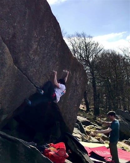 The Ace, 8b. Peak District