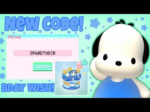 Pochacco Birthday Code Locations & Wish! | Roblox My Hello Kitty Cafe | Riivv3r