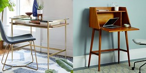 25 Small Desks That Will Seriously Elevate Your WFH Game