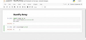 NumPy Library | Creating 1D & 2D arrays and some useful attributes of NumPy | Python Coding