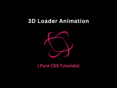 Impressive CSS loader animation tutorial | CSS Loading Animation