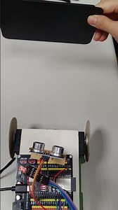 ESP32 controlled two wheeled car #arduino #robot #automobile