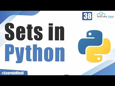 What are Sets in Python - Explained with Examples | Python Tutorial