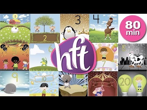 Counting Songs | Over 1 Hour of Skip Counting Songs