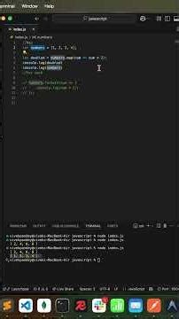 map() vs forEach() in JavaScript | Interview & Beginner Friendly #javascript #coding #programming