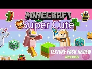 Super Cute Texture Pack Review Trailer - Minecraft Texture Pack Review - Episode #4