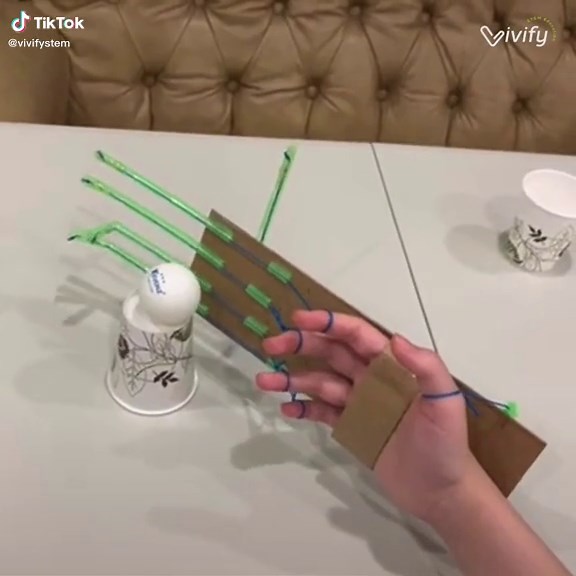 With only straws, string, tape, and paper, students create a movable hand to grab objects! We love this robotic arm design challenge! Find the instructional video and lesson plan on our YouTube channel 🤖 #stem #stemeducation #robotics #roboticsweek #iteachstem #roboweek
