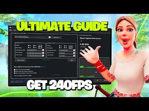 Ultimate Guide to Get 240FPS in Fortnite on Low End PC 🚀 (Boost FPS & Fix Lag)