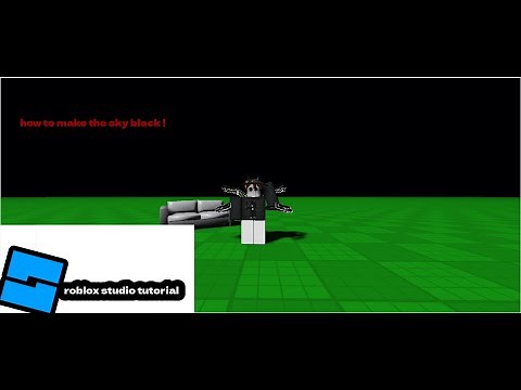 how to make a dark sky in roblox studio